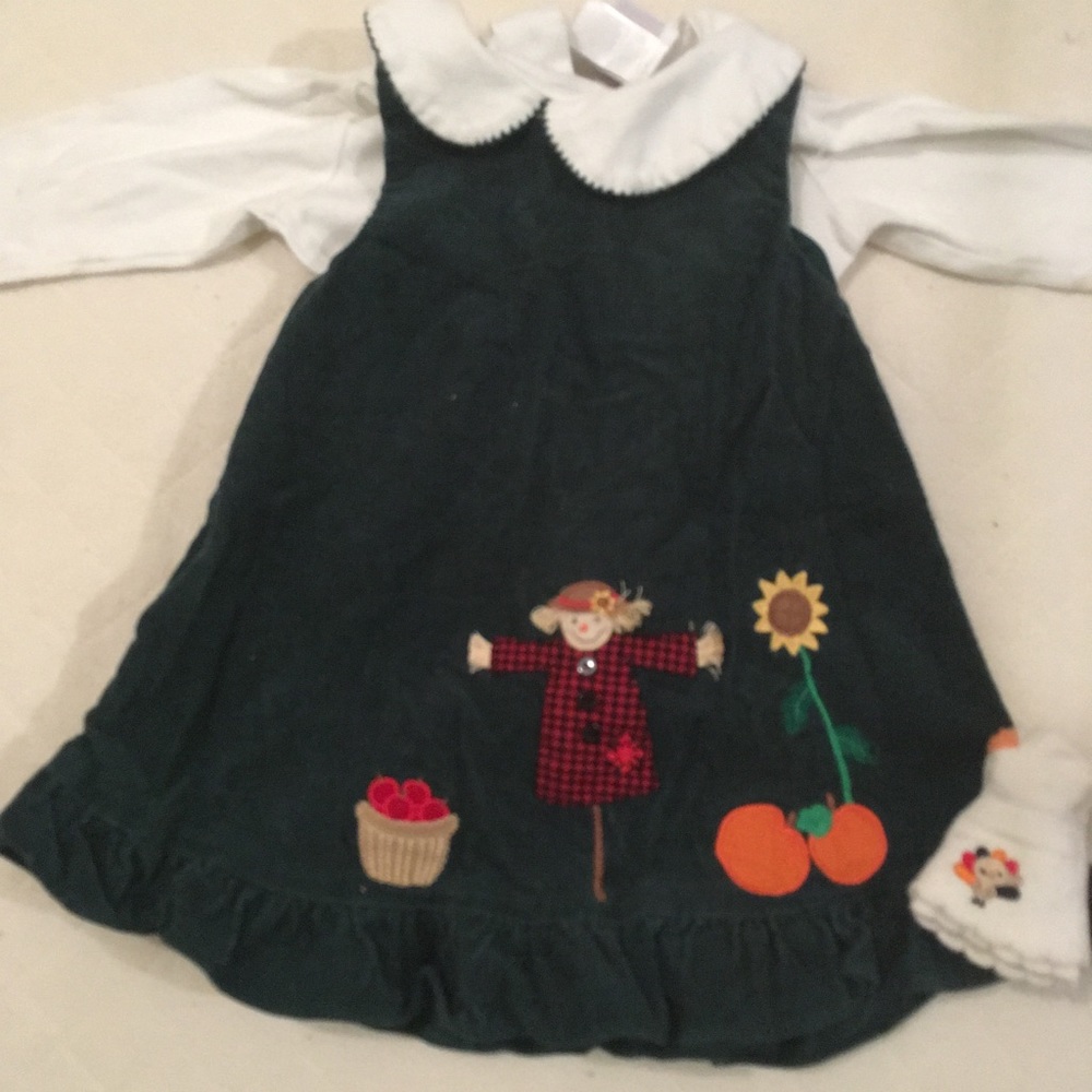 18 months fall themed dress